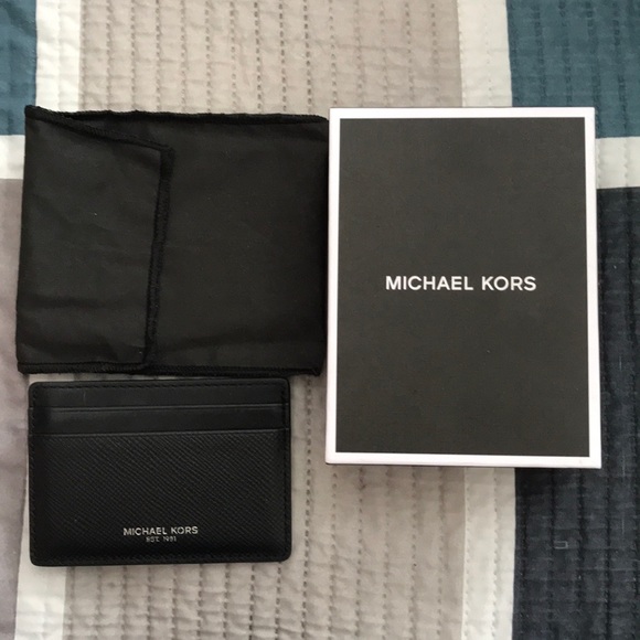Michael Kors Other - Michael Kors men card holder with clip